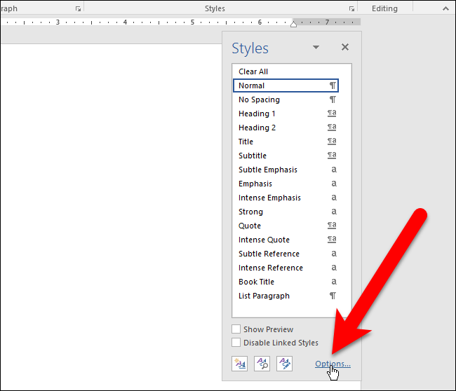 turn off find pane in word for mac